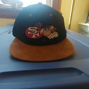 Vintage Looney Tunes Taz/ 49ers hat